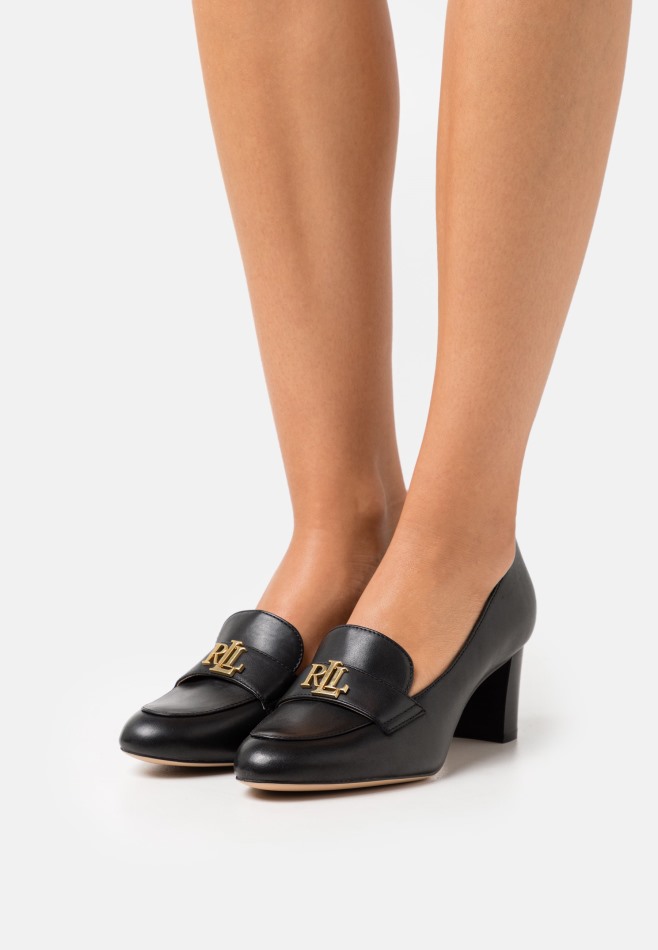 Gabor Noir | Cuir Exclusif - Talons Hauts